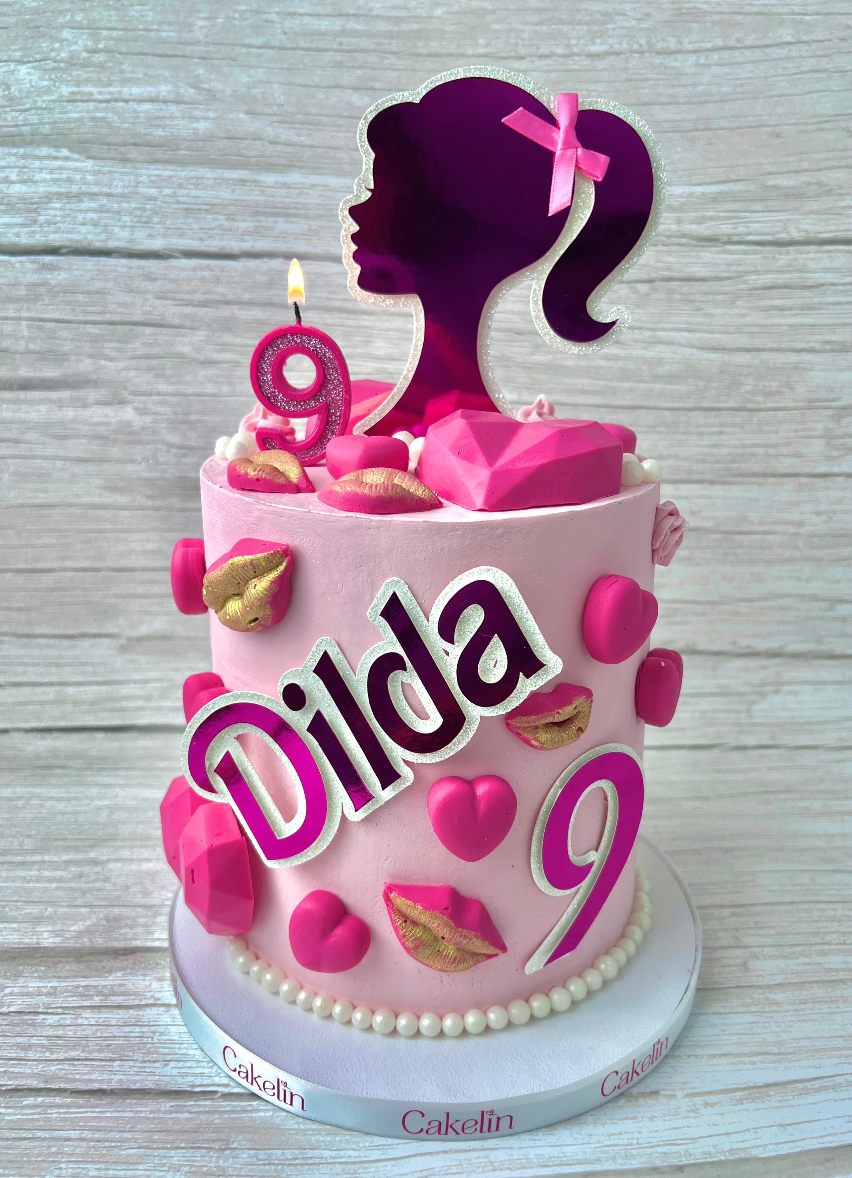 Pink Pop Birthday Cake
