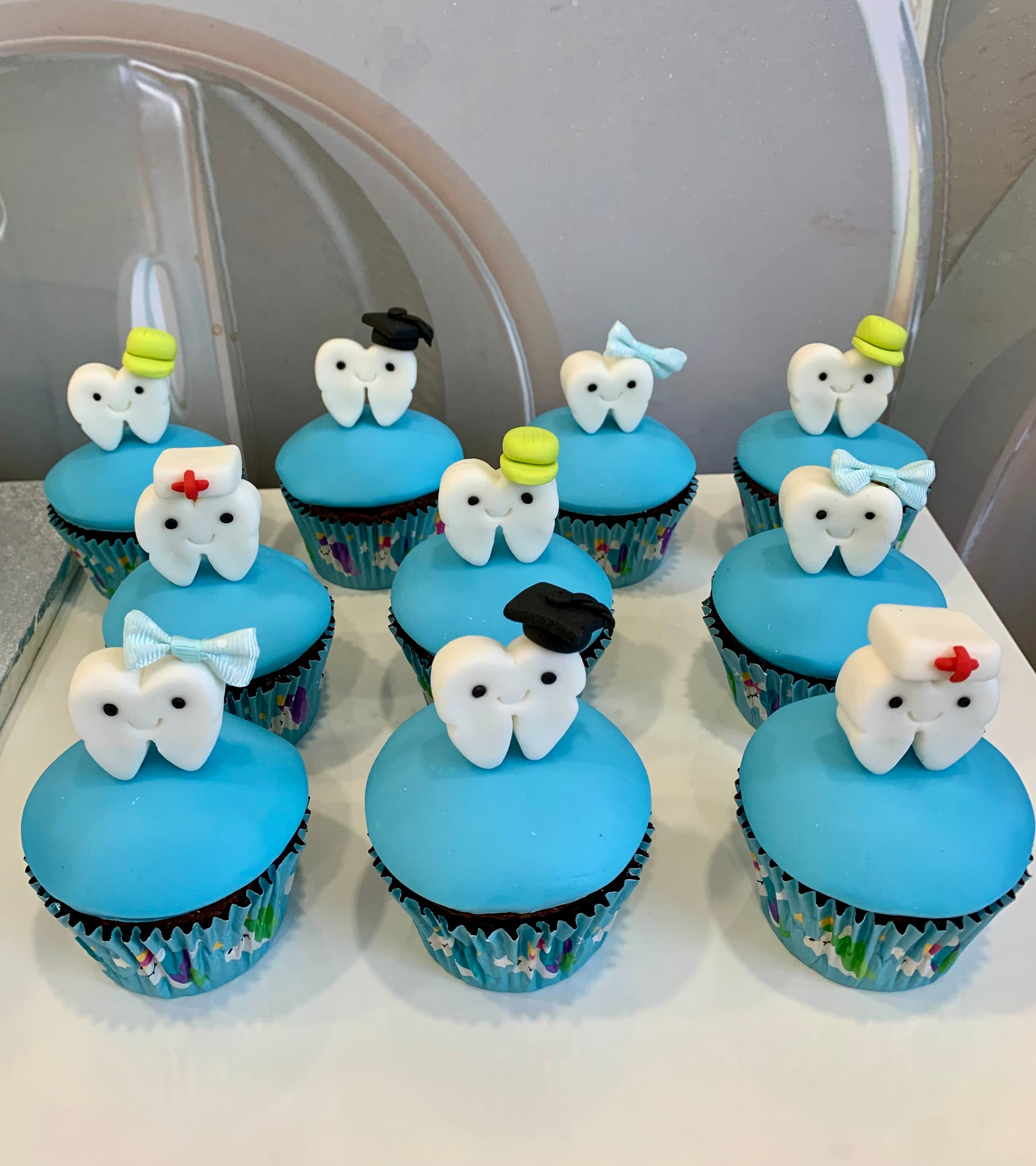 Dentist Celebration Cupcakes