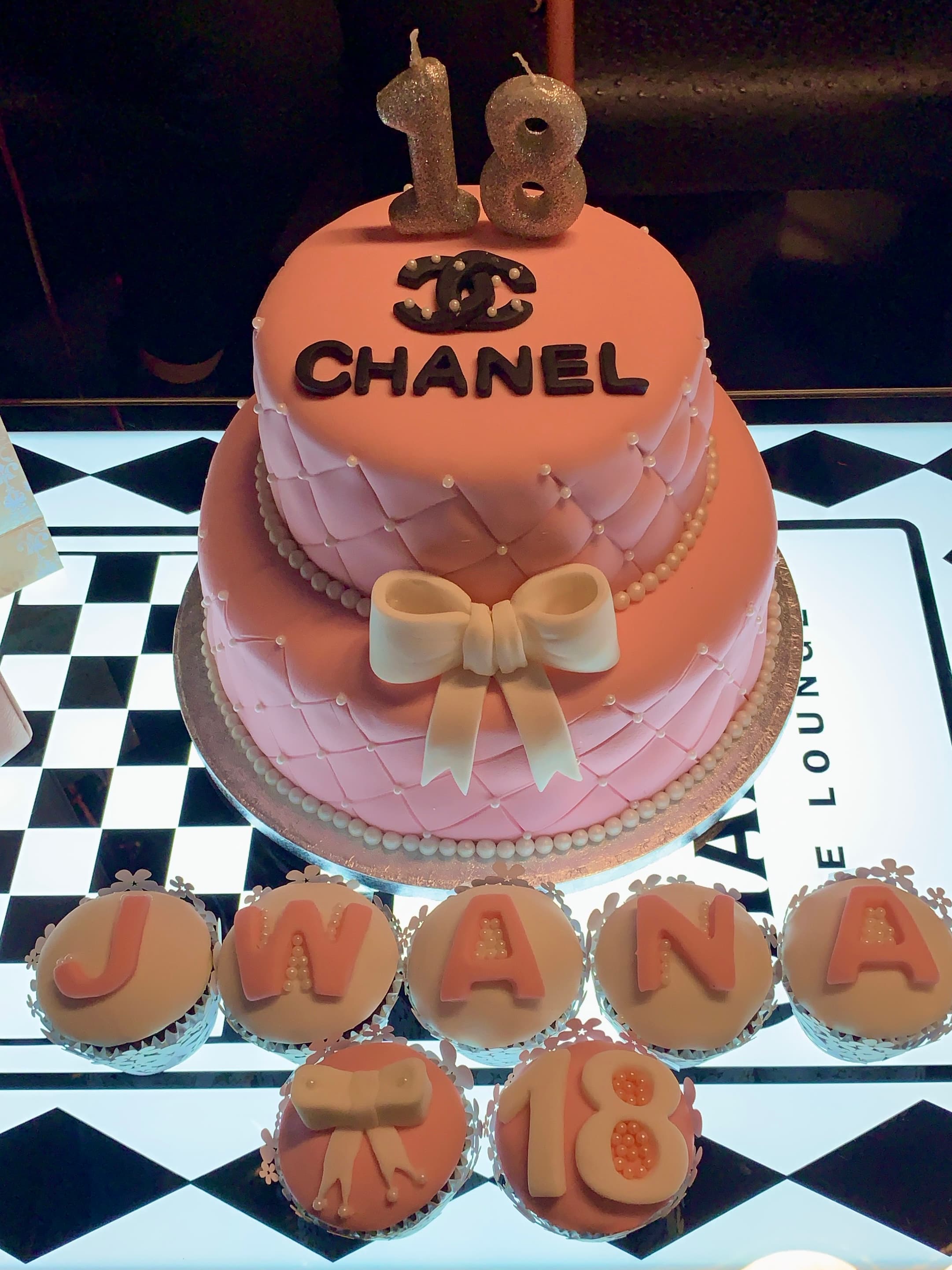 Pink Designer Birthday Set