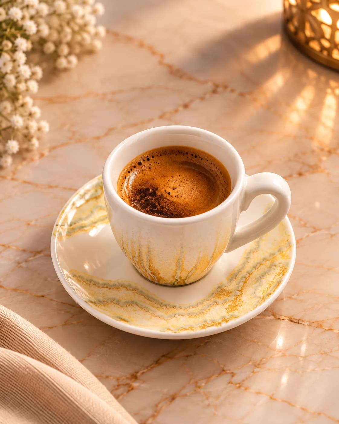 Espresso with rich crema